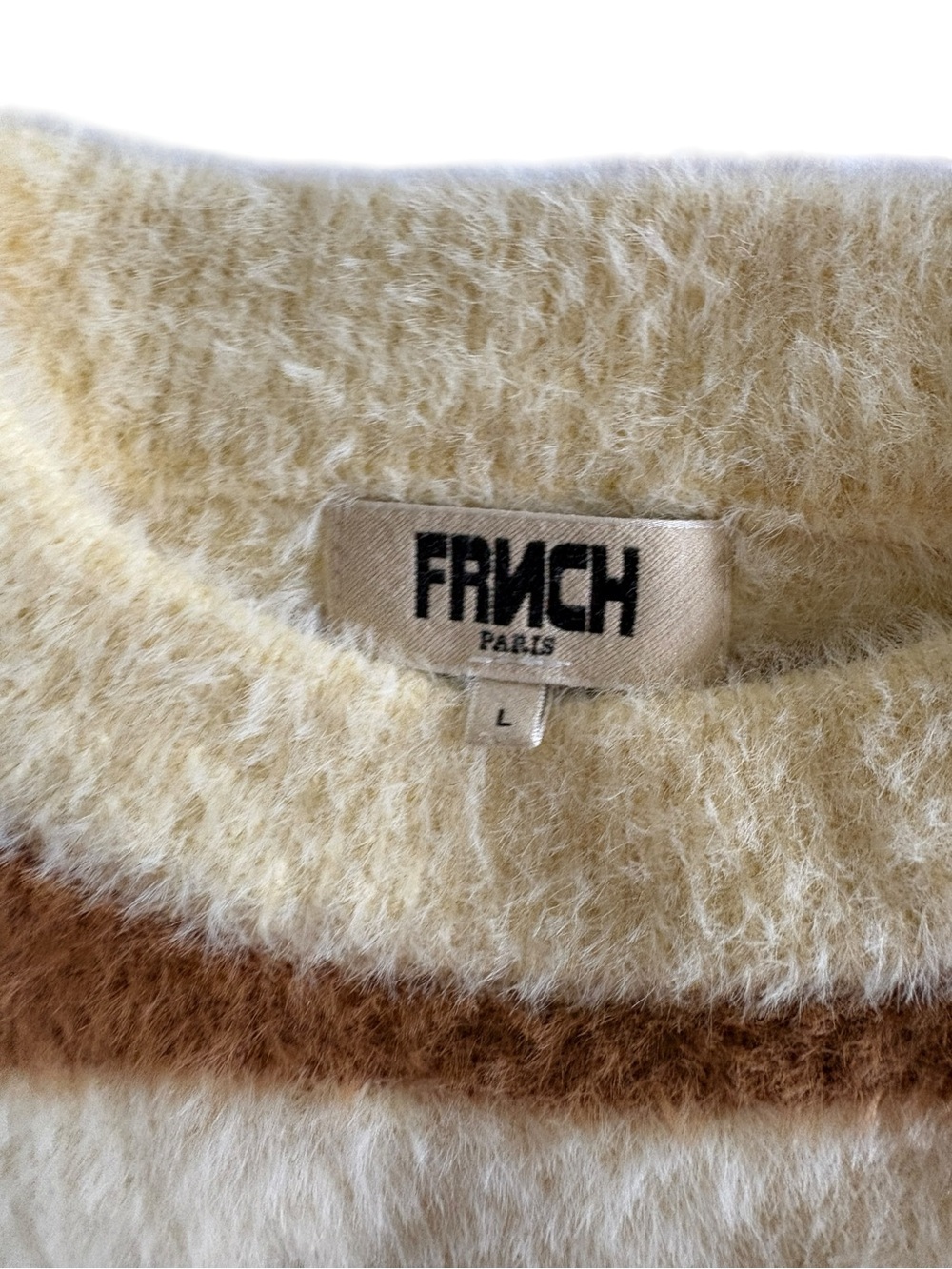 FRNCH Paris Super Soft Classic Stripped Cozy Sweater - Picture 7 of 9
